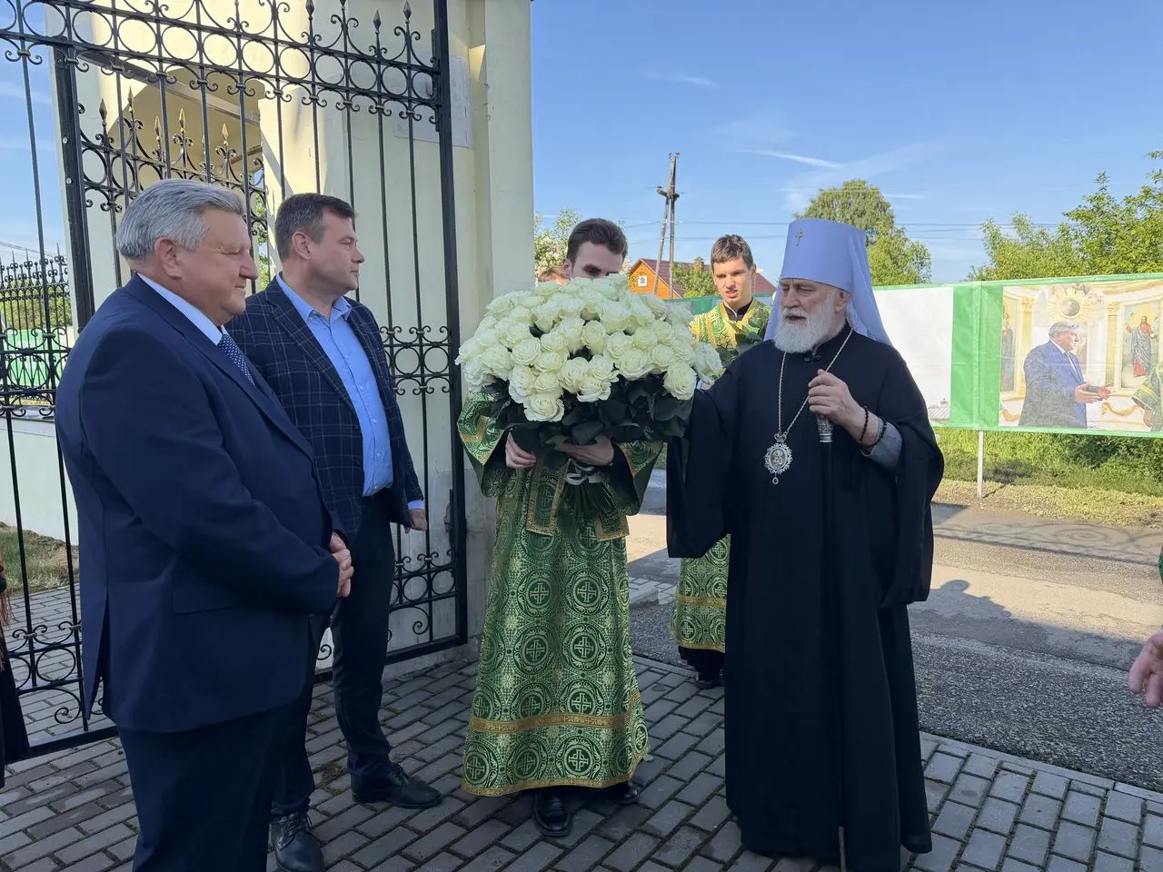 Икону &laquo;Пояс Пресвятой Богородицы&raquo; доставили в Свято-Духовский храм села Шкинь