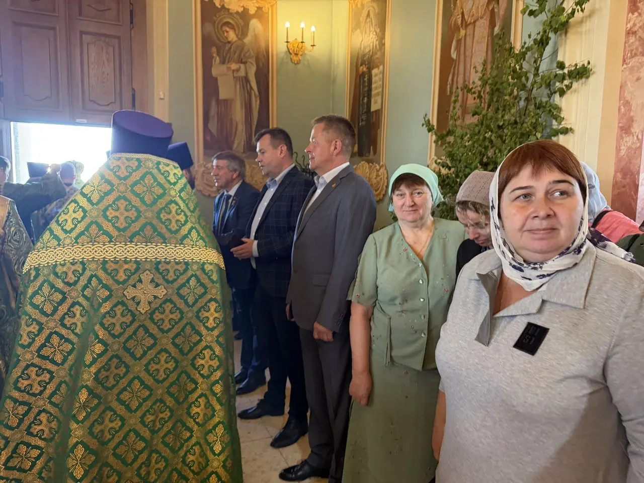Икону &laquo;Пояс Пресвятой Богородицы&raquo; доставили в Свято-Духовский храм села Шкинь