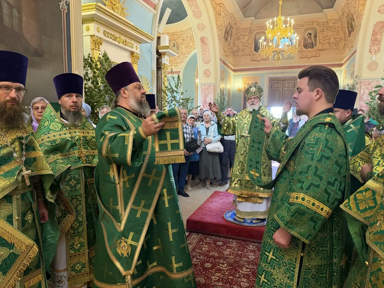 Икону &laquo;Пояс Пресвятой Богородицы&raquo; доставили в Свято-Духовский храм села Шкинь
