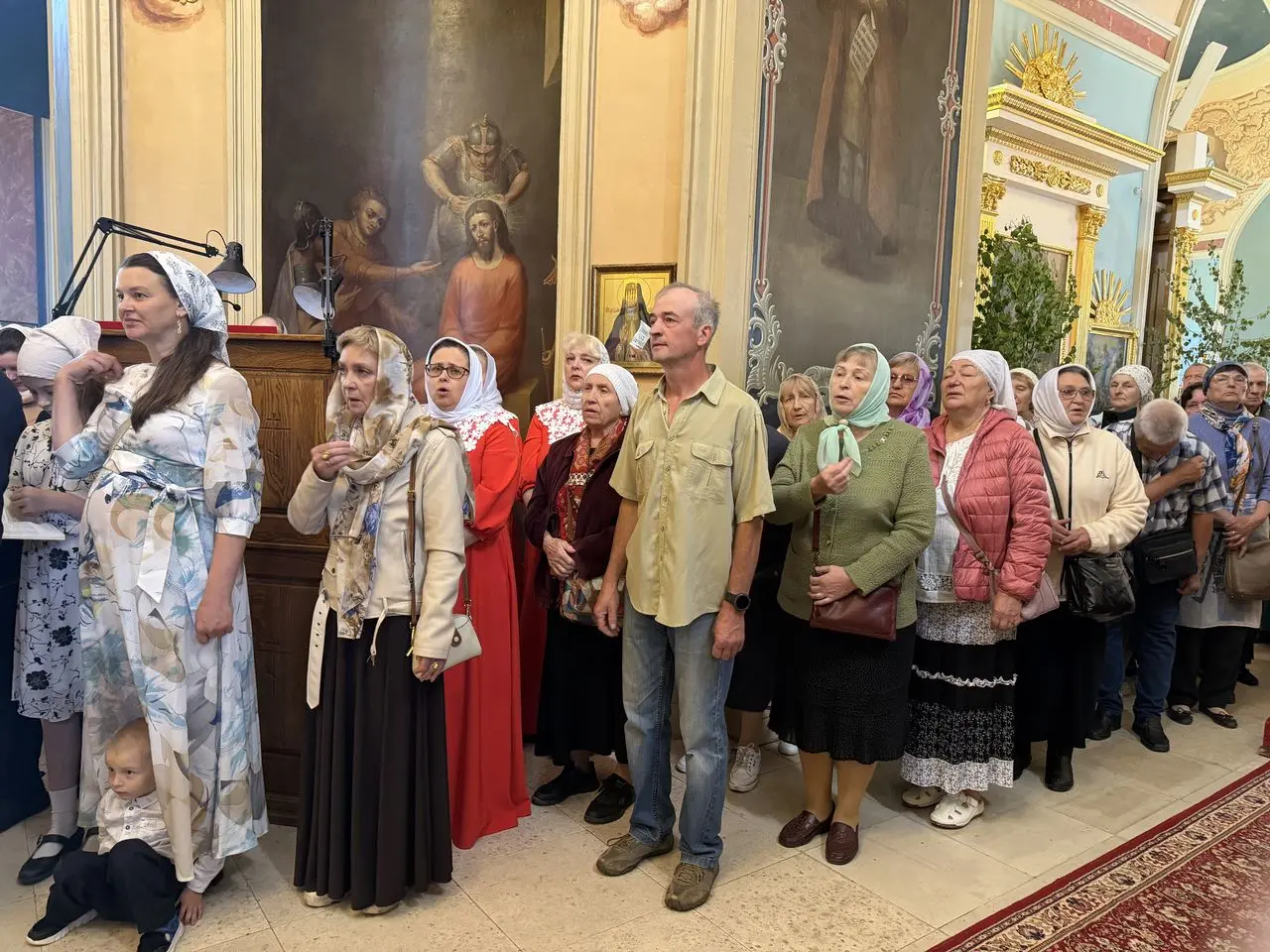 Икону &laquo;Пояс Пресвятой Богородицы&raquo; доставили в Свято-Духовский храм села Шкинь
