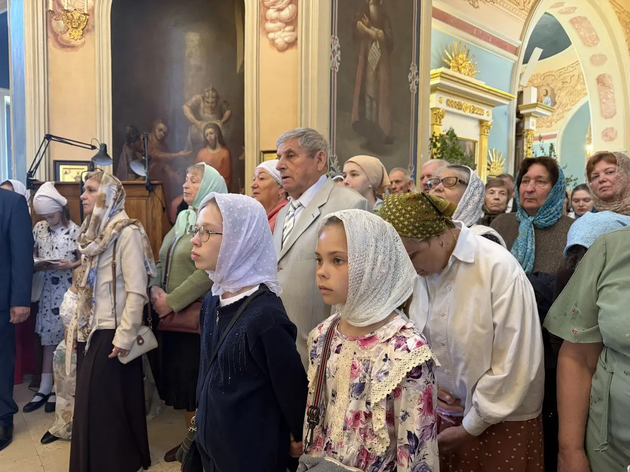 Икону &laquo;Пояс Пресвятой Богородицы&raquo; доставили в Свято-Духовский храм села Шкинь