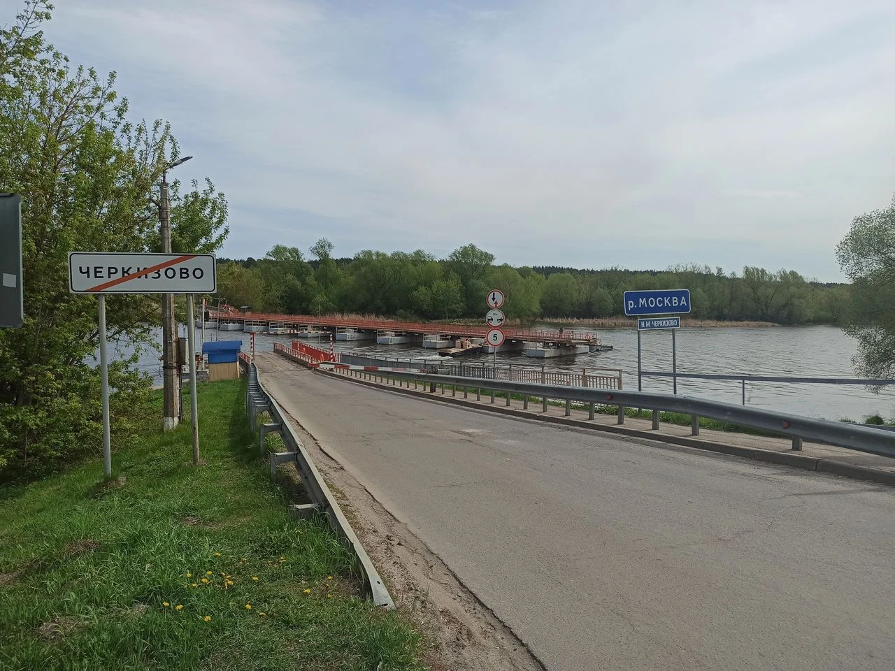 Черкизовский мост закрыли на ремонт