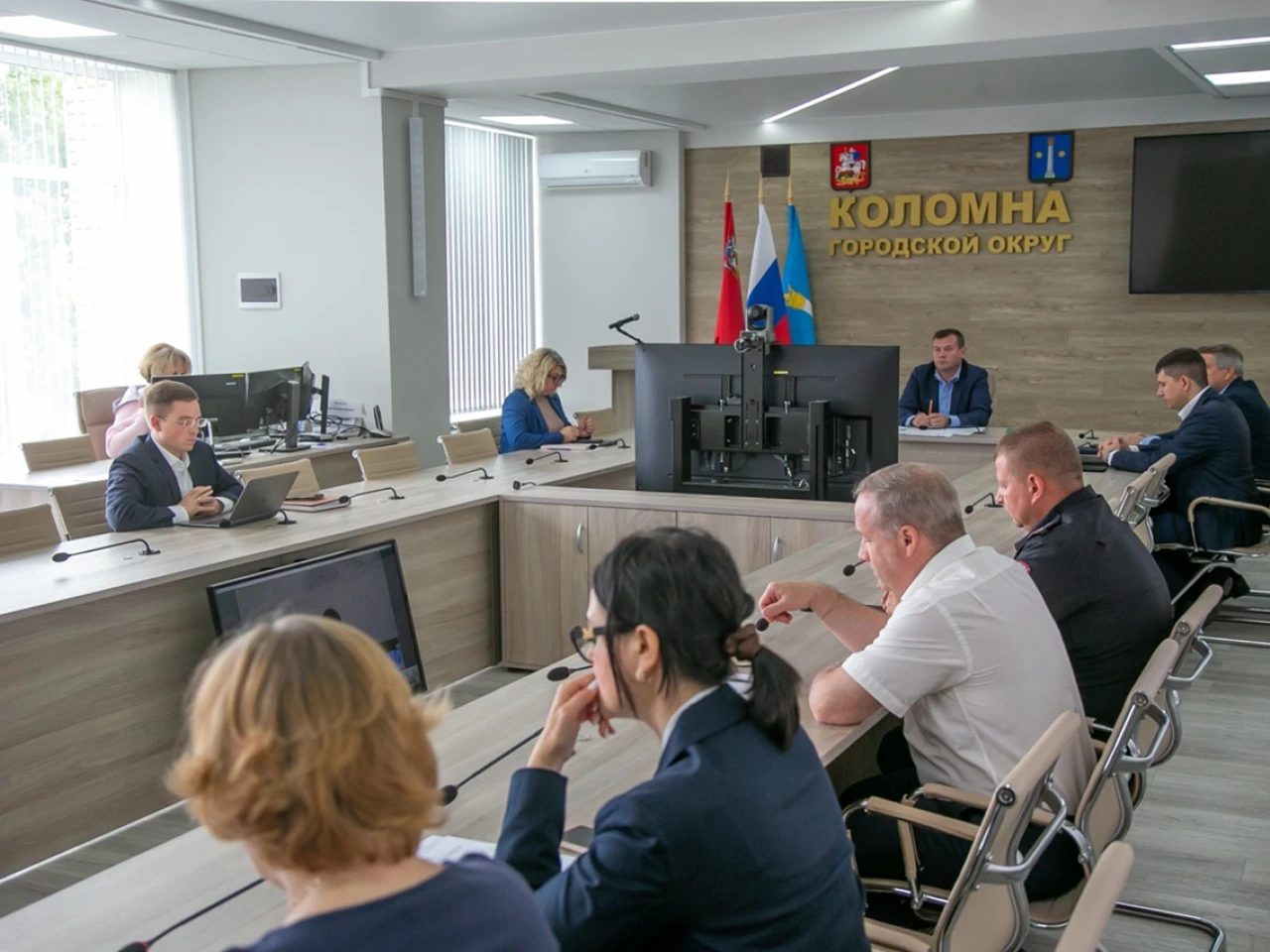 Благоустройство общественных пространств обсудили в администрации Коломны