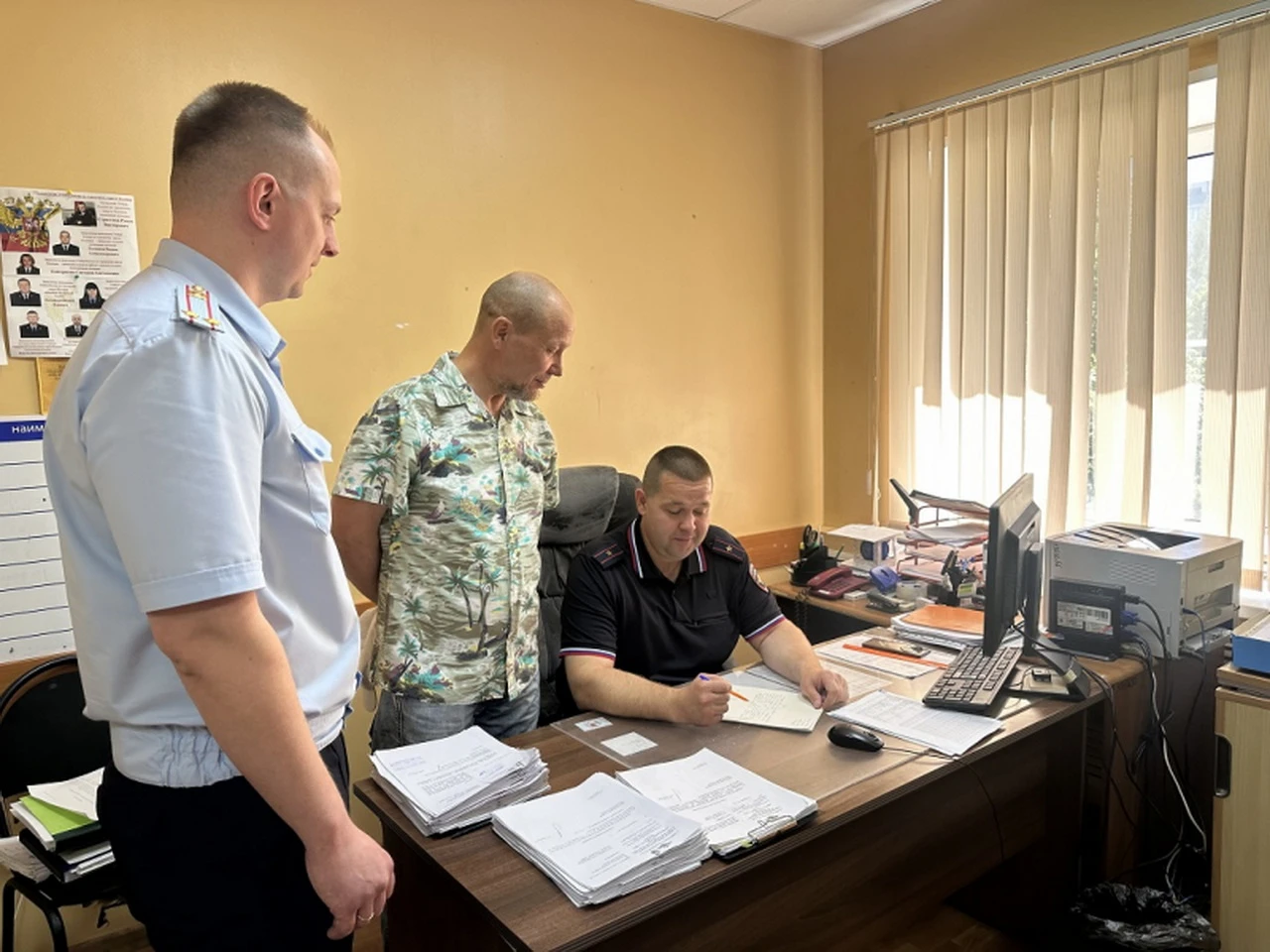 Работу Колычевского отдела полиции проверил член Общественного совета