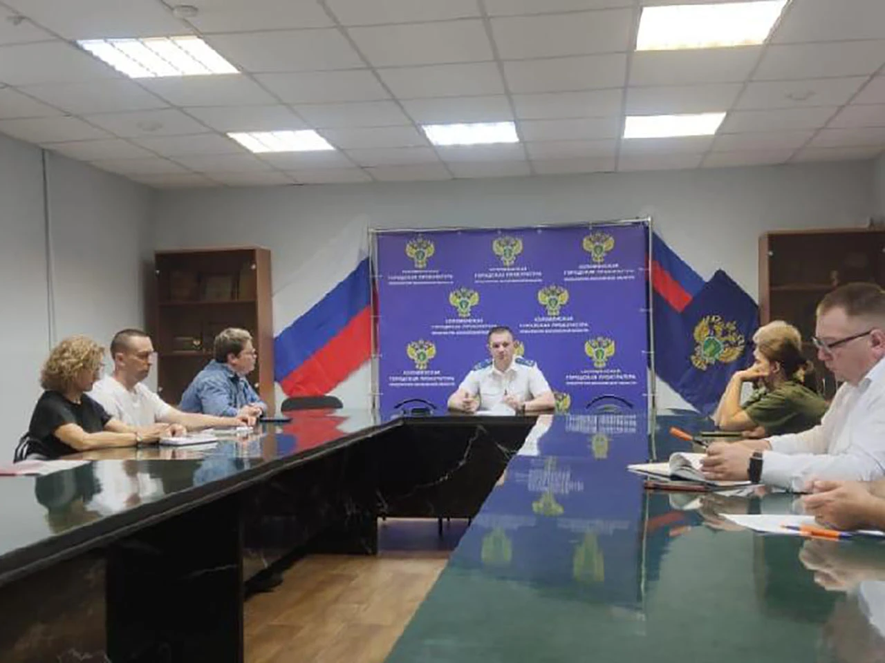 Коломенский городской прокурор провел встречу с членами семей участников специальной военной операции