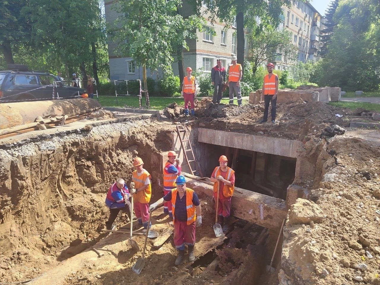 В Коломне продолжается подготовка к новому отопительному сезону