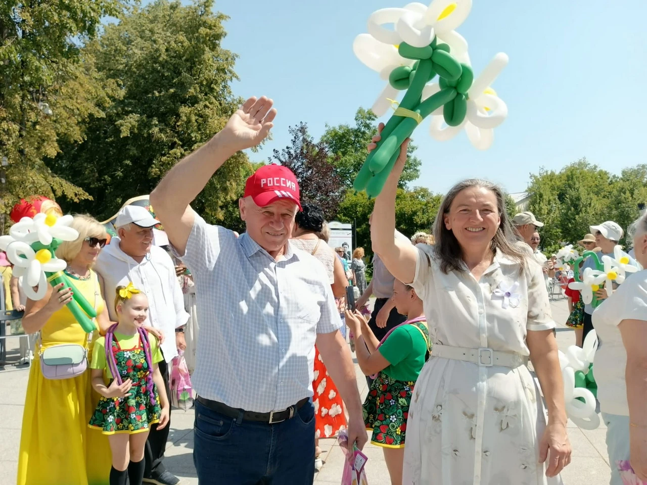 В Коломне прошел фестиваль «Ромашковое счастье»