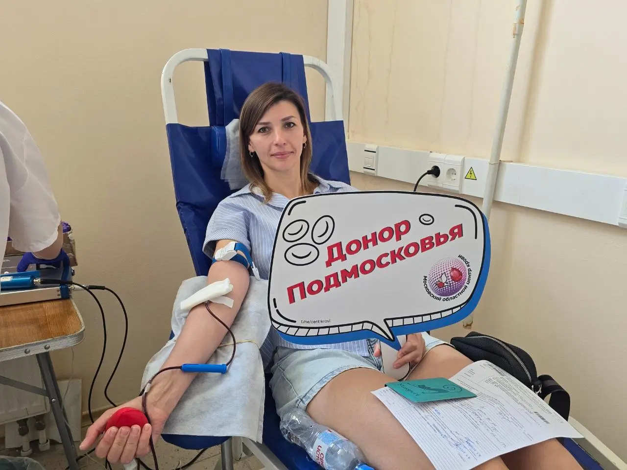 25 литров крови собрали на донорской акции в Коломне