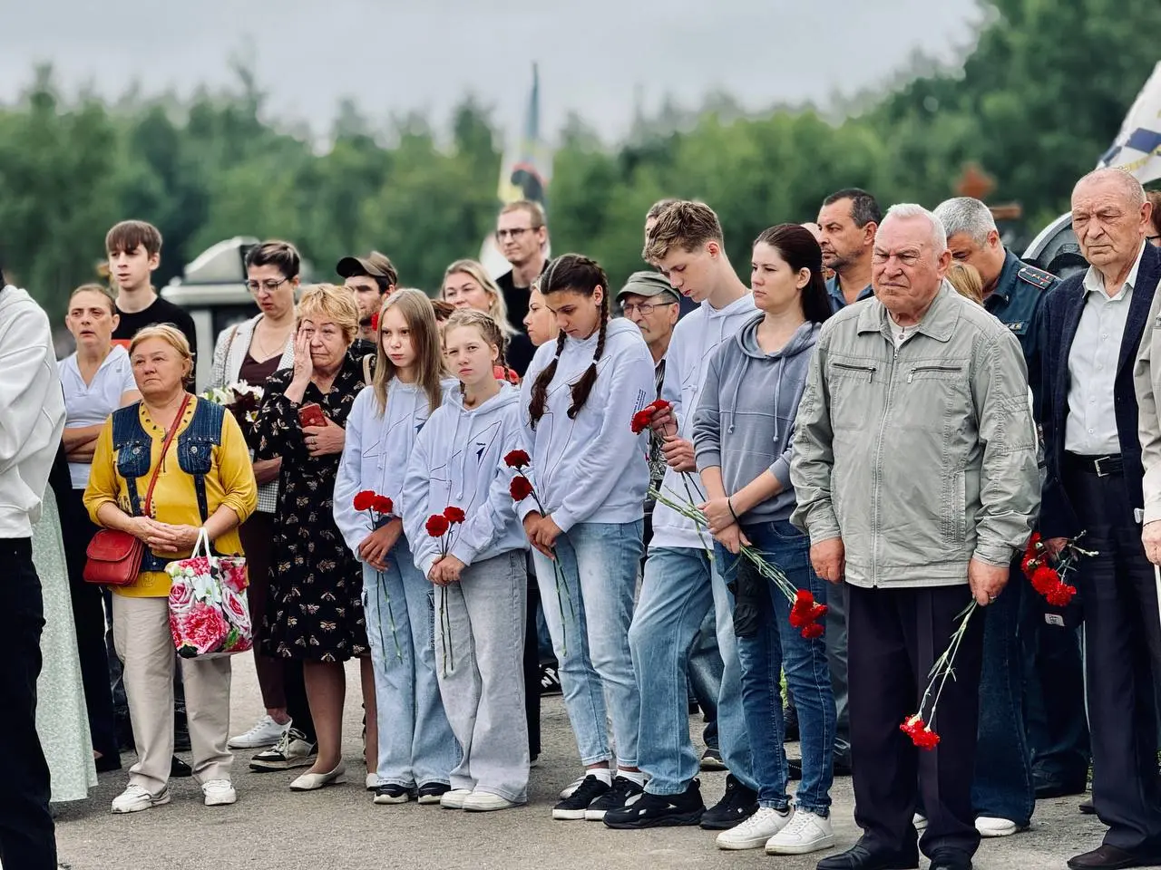 Памятник участникам СВО установили в Егорьевске
