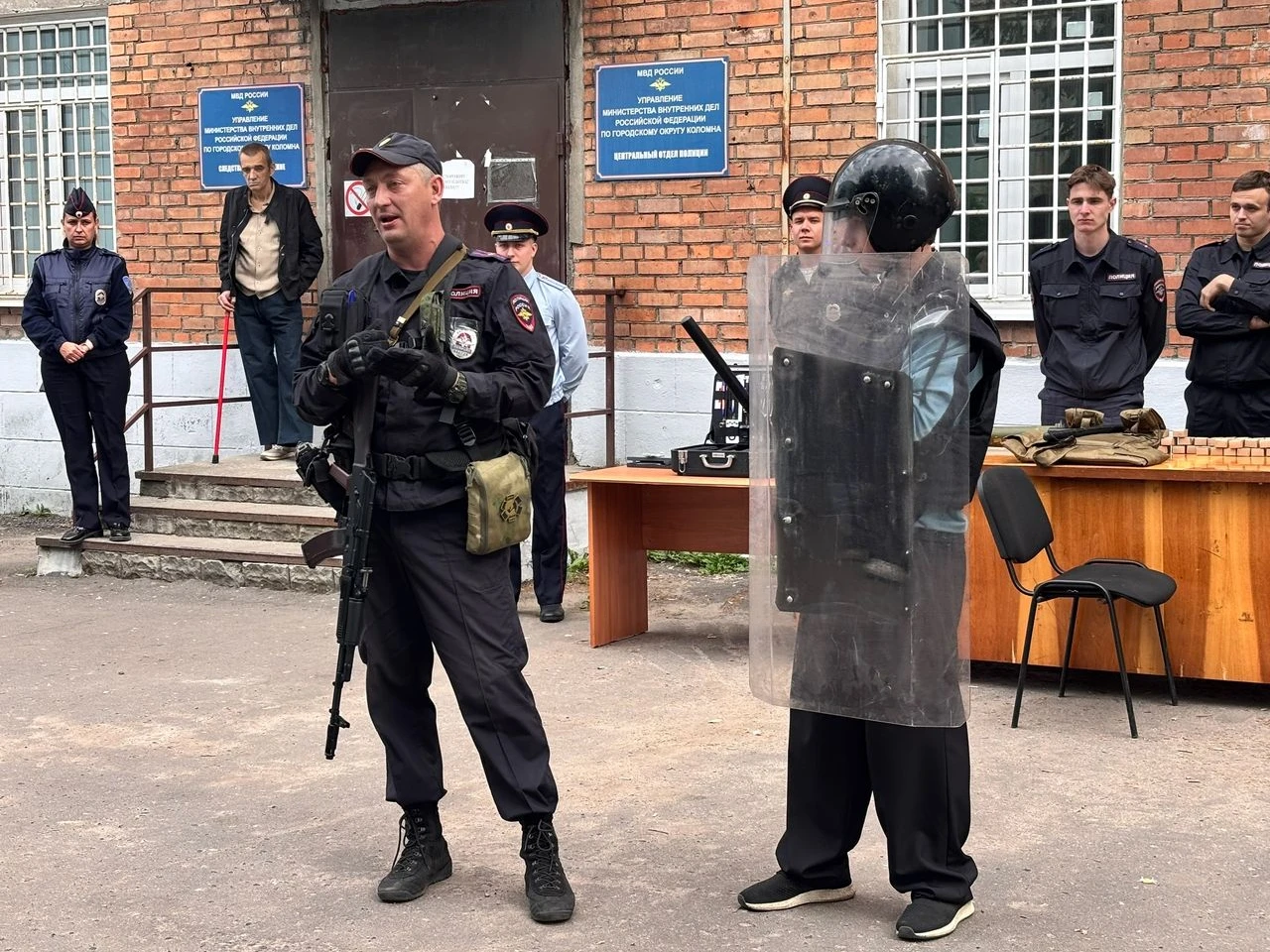 Коломенские полицейские присоединились к акции «Будь в форме»