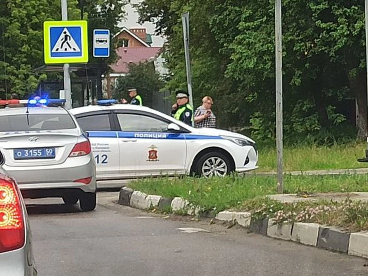 Сотрудники коломенской Госавтоинспекции разбираются в обстоятельствах ДТП с участием ребенка