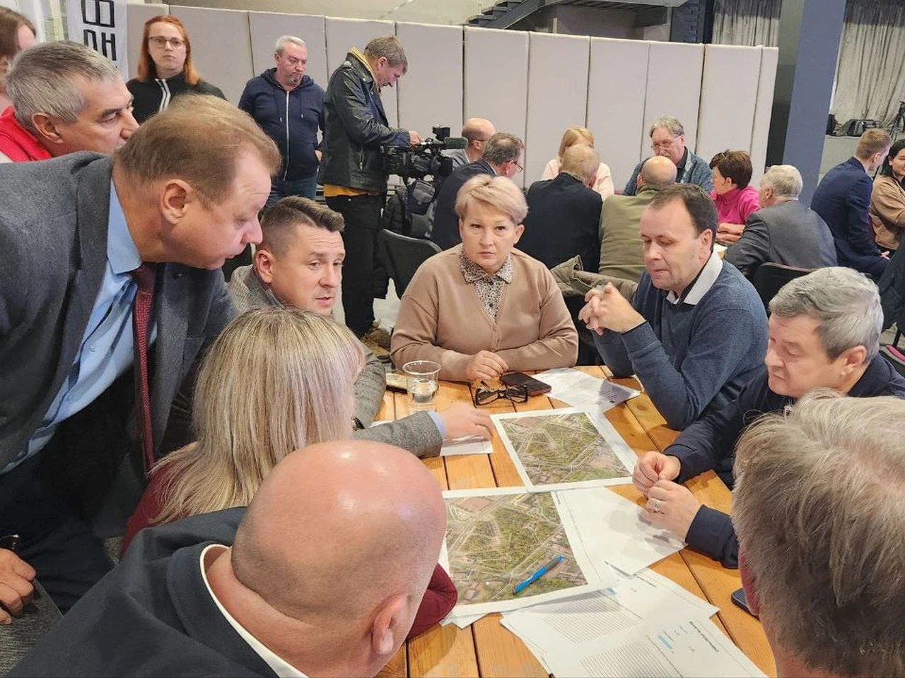 Коломенцы обсудили будущее Мемориального парка с проектировщиками