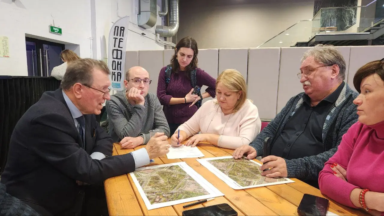 Коломенцы обсудили будущее Мемориального парка с проектировщиками