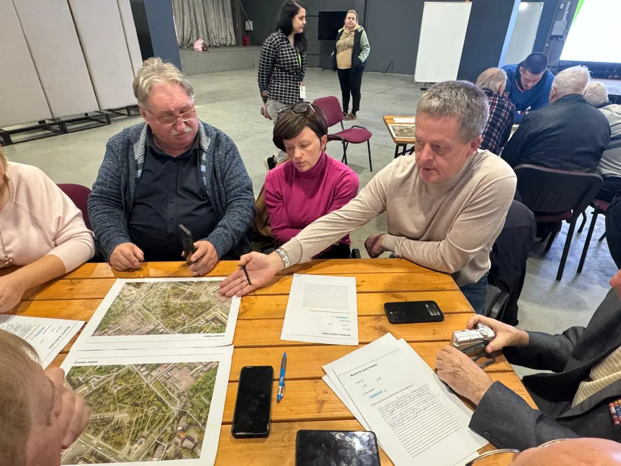 Коломенцы обсудили будущее Мемориального парка с проектировщиками