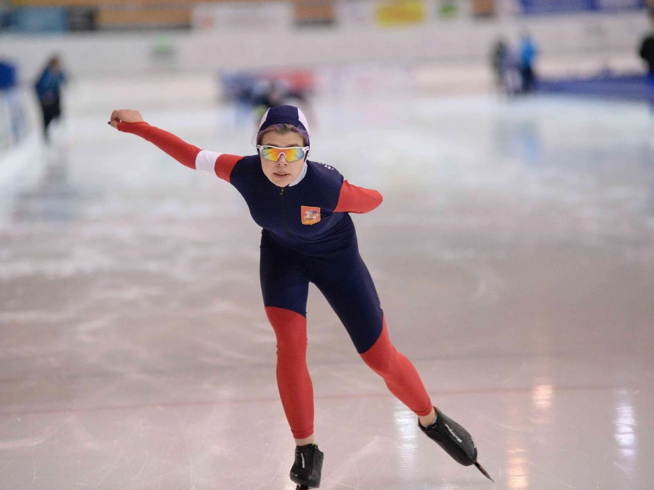 В Коломне прошли соревнования юных конькобежцев спортшколы «Комета»