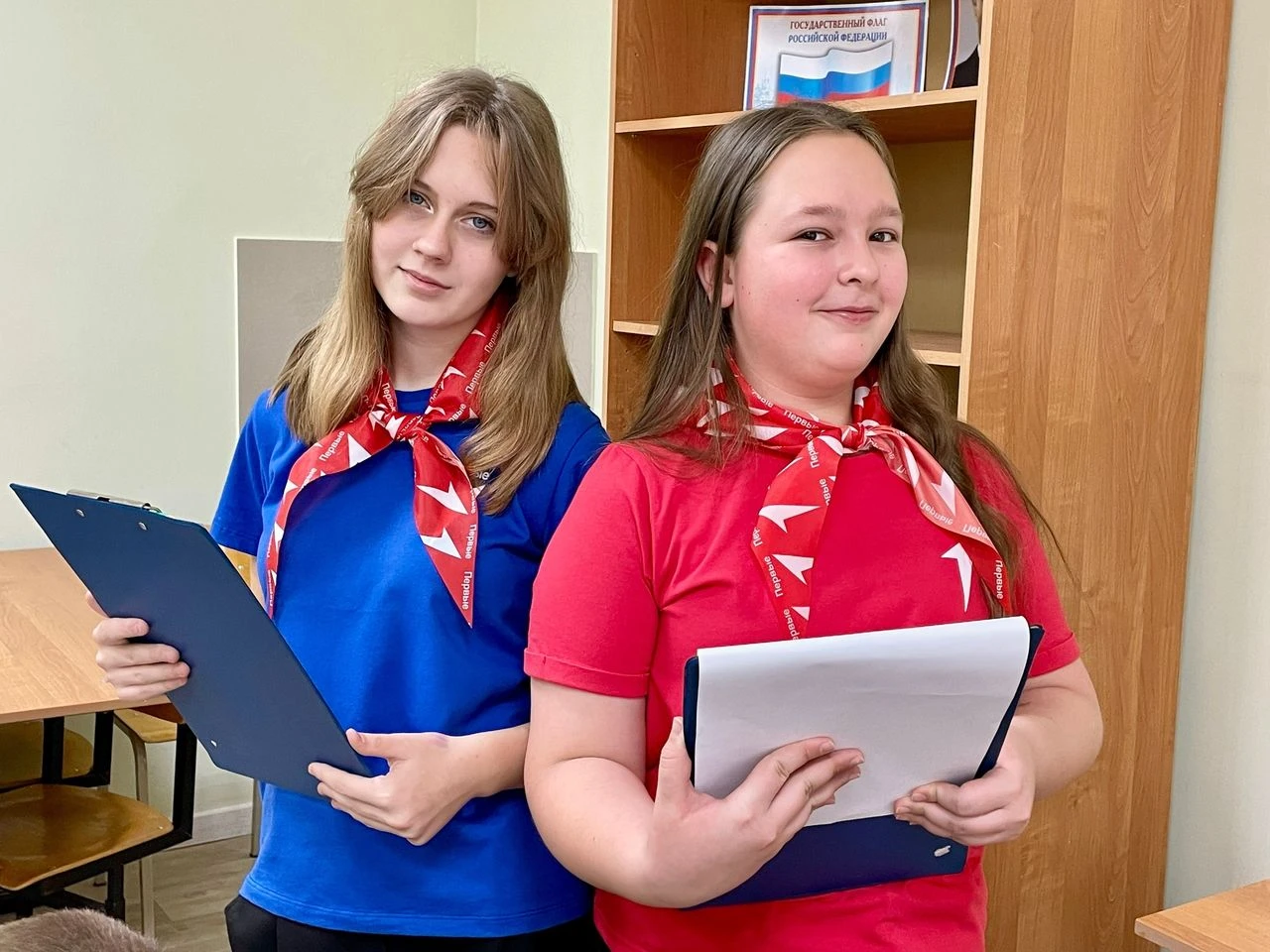 Активисты «Движения Первых» помогли первоклассникам открыть мир чтения