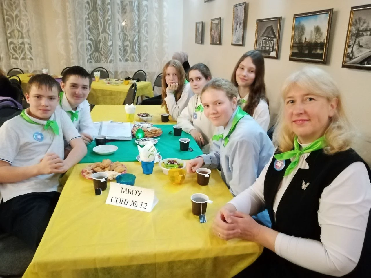 Ученики школы №12 погрузились в историю России через увлекательный квест