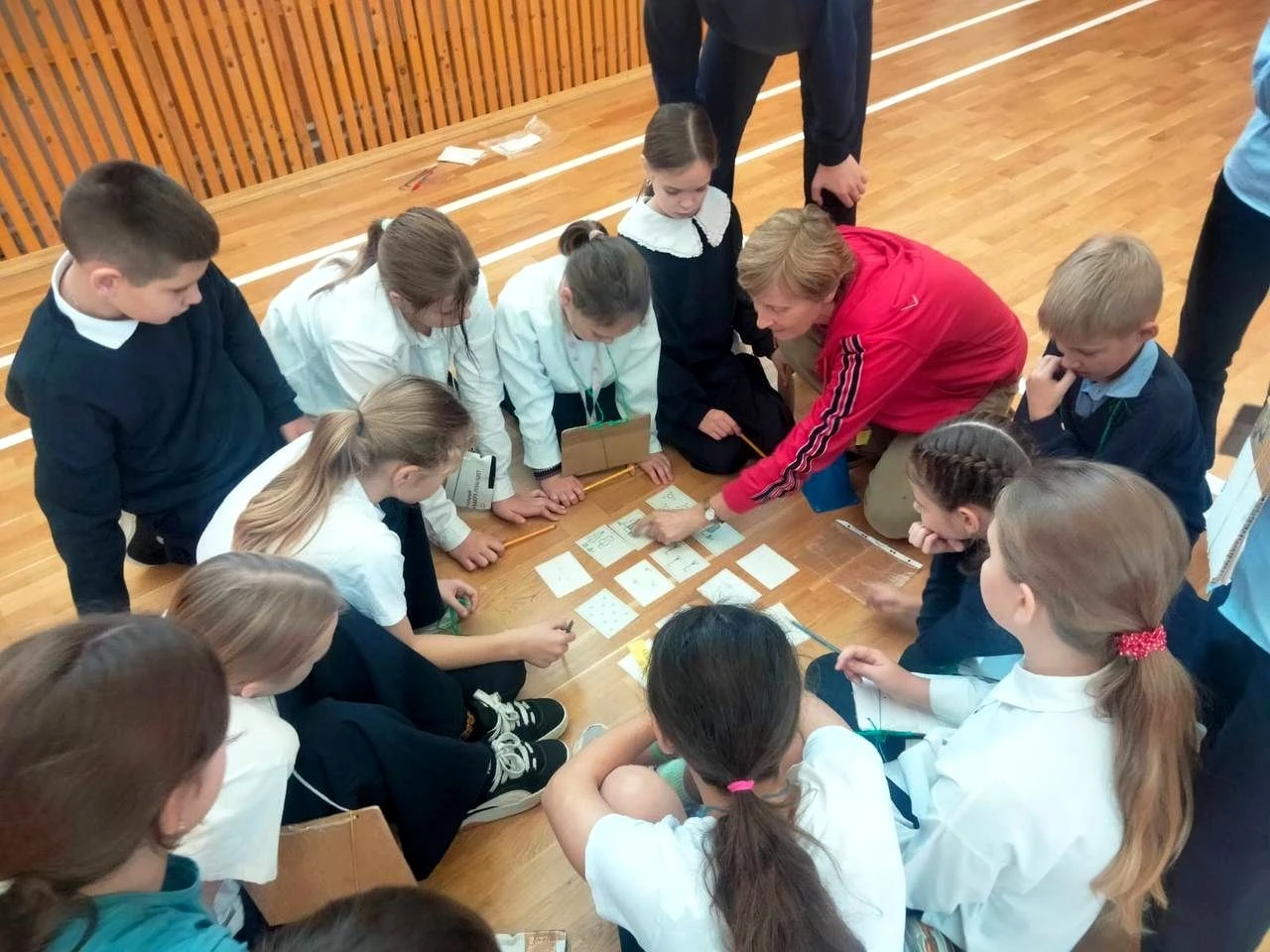 В школе №14 прошел мастер-класс по спортивному ориентированию