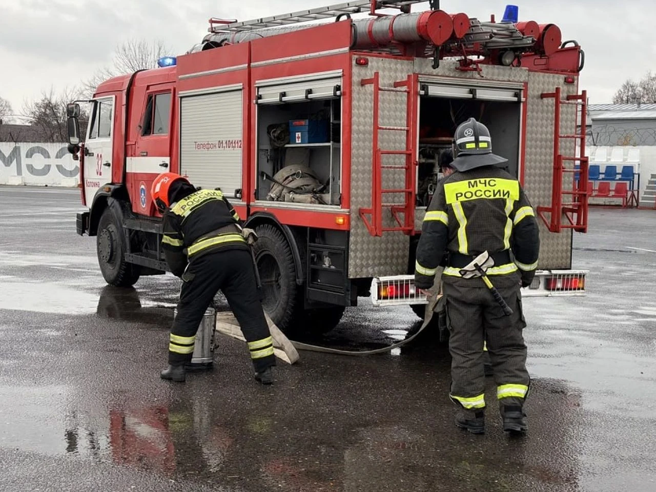 В Коломне прошли масштабные учения экстренных служб по ликвидации последствий ДТП