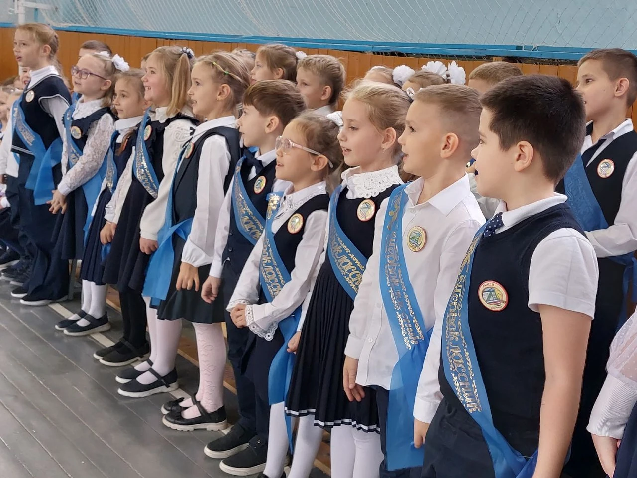 В лицее № 4 прошло торжественное посвящение в первоклассники
